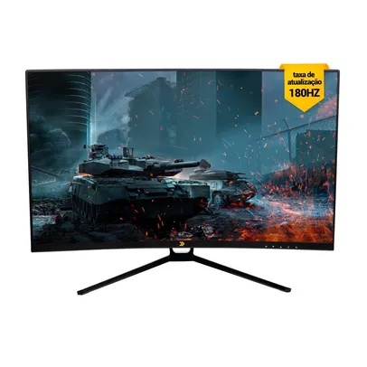 (+BRINDE) Monitor Gamer Curvo KBM! GAMING MG210 23.6", 180Hz, Full HD