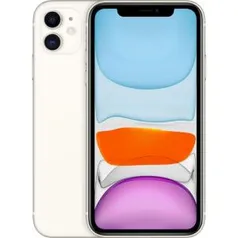 [APP] - AME 3960,00 - iPhone 11 256GB Branco iOS 4G Wi-Fi Câmera 12MP - Apple