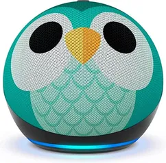 Amazon Echo Dot Echo Dot 5th Gen Kids com assistente virtual Alexa - owl 110V/240V