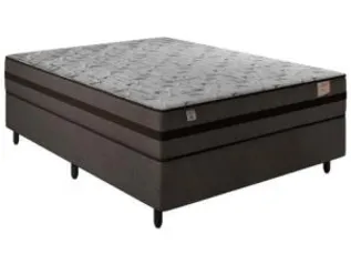 Cama Box Casal (Box + Colchão) Plumatex Mola - 25cm de Altura R$ 759