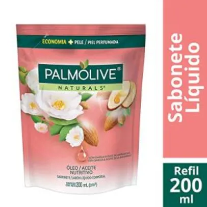 Sabonete Líquido Palmolive Naturals Óleo Nutritivo 200ml Refil - R$4