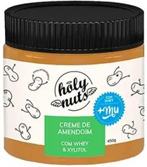 [Prime] Creme De Amendoim Com Whey e Xylitol 450G, Holy Nuts, 450G R$ 13