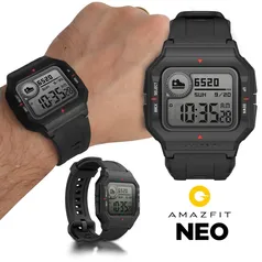 [INTERNACIONAL] Smartwatch Amazfit Neo Preto | R$118
