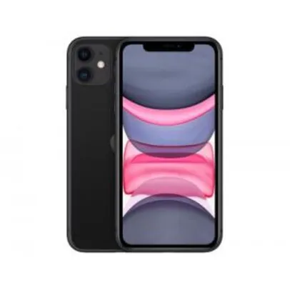 Smartphone Apple iPhone 11 Preto 128 GB