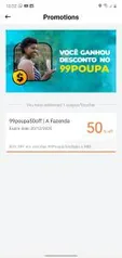 Cupom de R$50% OFF