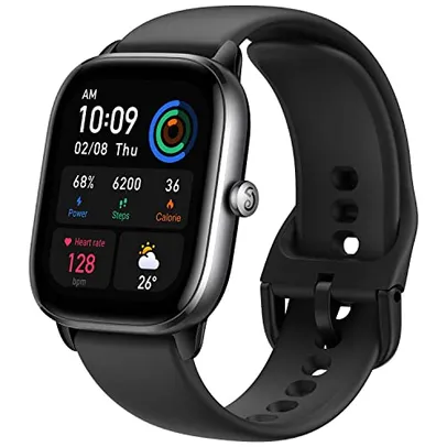 Amazfit GTS 4 MINI Smartwatch 120+ Modos Esportivos 1,65" HD