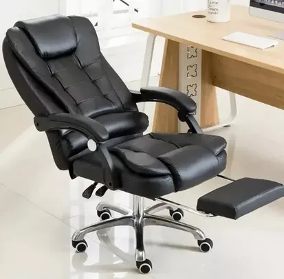 Cadeira De Escritório Ergonômica Reclinável Premium Diretor