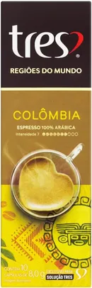 [REC | Leve 5 Pague 3] Cápsulas de Café Espresso TRES Colômbia - 10 cápsulas