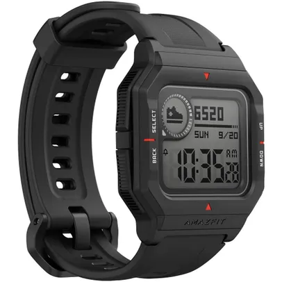 [Internacional | AME R$87] Smartwatch Amazfit Neo Resistente à água Relogio Inteligente - Preto