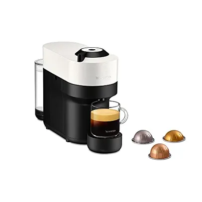 (Prime)(309$ MISSÃO)Nespresso Vertuo POP ‎Branco Coco 110V