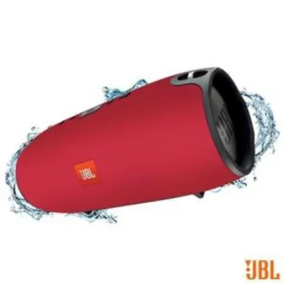 Caixa de Som Bluetooth JBL Xtreme com Potência de 40W Vermelha - R$995,10