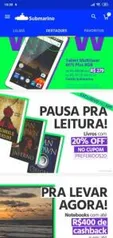 20% OFF Livros Selecionados no Submarino