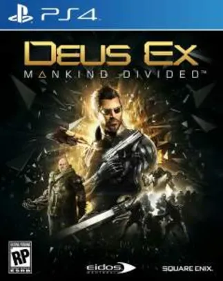 Deus EX: Mankind Divided PS4 por R$ 54