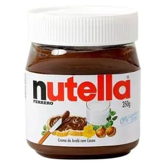 [C.C AME R$12] Nutella Creme de Avelã 1 Unidade 350g