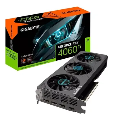 Placa De Vídeo Rtx 4060 Ti Eagle Oc Gigabyte Nvidia Geforce,