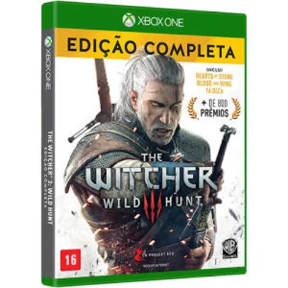 (1° Compra) Game The Witcher 3 Wild Hunt Edição Completa - Xbox One (APP)