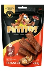 [APP] Bifinho para cachorro - Petiscos Frango 60g | Leve 6 Pague 3 | R$0,54