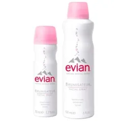 [Ricardo Eletro] Kit Água Termal Evian (Pague 150ml e Ganhe mais 50ml) - R$35