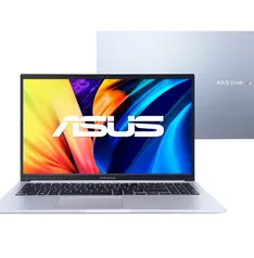 Notebook Asus VIVOBOOK 15,6 FHD RYZEN 5 4600H  8 GB 256 GB LINUX  Icelight Silver