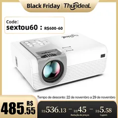 Thundeal Td90 Pro Ful Hd Projetor Mini Led 