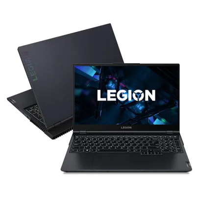 [App] Notebook Gamer Legion 5i i7-11800H 8GB 512GB ssd PCIe RTX3060 6GB W11 15.6 Full HD 82MH0001BR