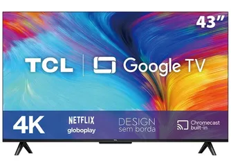 Smart TV LED 43" 4K TCL 43P635 HDR