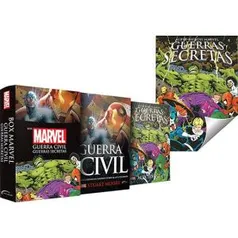 Box - Marvel: Guerra Civil e Guerras Secretas (Edição Slim) + Pôster - R$10