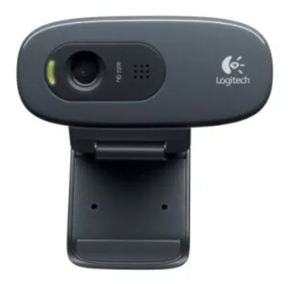[PRIME] Webcam HD Logitech C270 com Microfone Embutido | R$ 247
