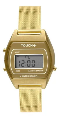 Relógio Unissex Touch Vintage Mesh Dourado Twjh02ac/4y