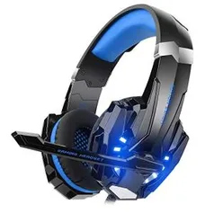 [Prime] CIC G9000 Fone de ouvido Gamer, Luz LED - Azul | R$ 165