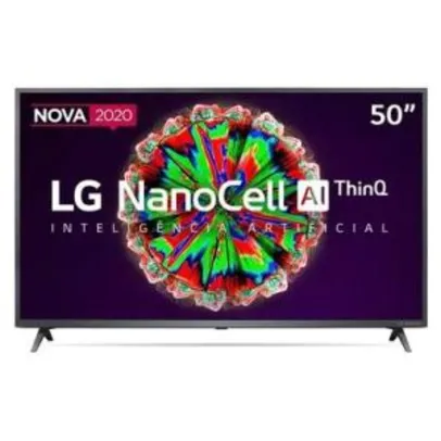 Smart TV LG 50´ 4K NanoCell ThinQAI 50NANO79SND | R$2549