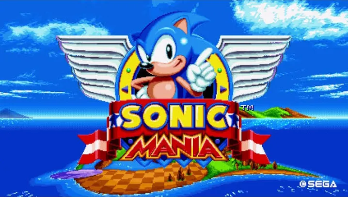 Sonic Mania para o console Nintendo Switch