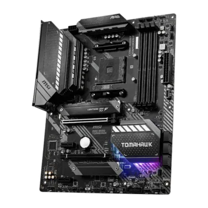 Placa Mãe MSI MAG B550 Tomahawk, Chipset B550, AMD AM4, ATX, DDR4