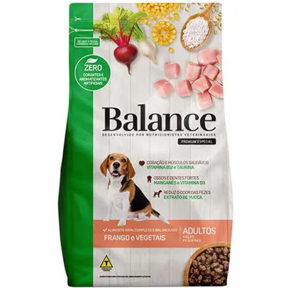 [Compre 1 Leve 2] Ração Balance Cães Adultos Raças Pequenas 10KG