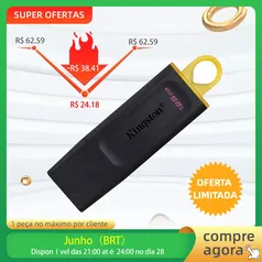 Pen Drive Kingston 32gb USB 3.0