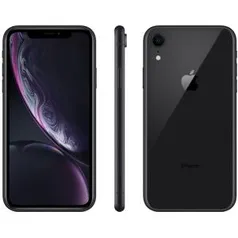 [APP + AME R$ 3.319 ] iPhone XR 128GB Preto Tela 6.1” iOS 12 4G 12MP - Apple | R$ 3719