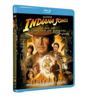 Blu-ray Indiana Jones e o Reino da Caveira de Cristal