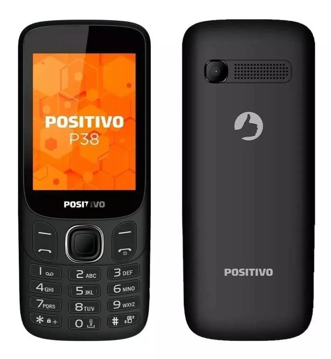 Imagem do produto Celular Positivo P38 3G Preto