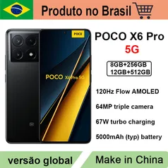 [Br] Smartphone Poco x6 Pro 5g Global