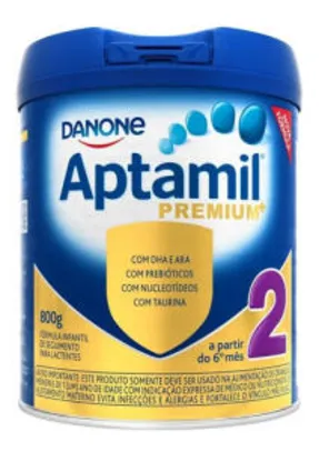 Fórmula Infantil Danone Aptamil Premium 2 800g | R$31