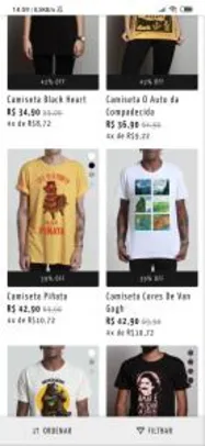 Promo Supimpa | Camisetas a partir de R$ 29,90