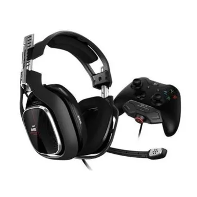 Headset ASTRO Gaming A40 TR + MixAmp M80 Gen 4 para Xbox One - Logitech | R$892
