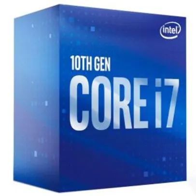Processador Intel Core i7-10700, Cache 16MB, 2.9GHz, LGA 1200 | R$2.399