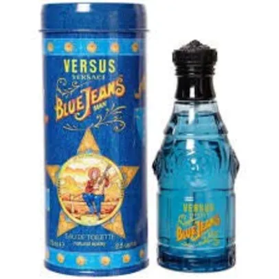 Perfume Versace Blue Jeans Masculino Eau De Toilette 75ml