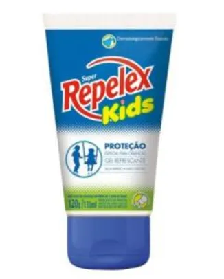 Repelente Gel de Insetos - Super Repelex Kids - 133ml | R$12