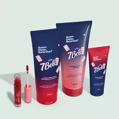  Kit 7belo: Hidratrante + Creme Hidratante + Sabonete + Gloss