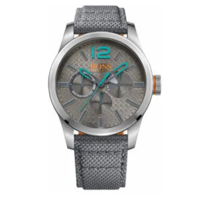 Relógio Hugo Boss Masculino Nylon Cinza 1513379 - R$675