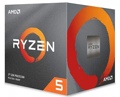 Processador AMD Ryzen 5 3600, 6-Core, 12-Threads, 3.6GHz (4.2GHz Turbo), Cache 35MB, AM4, 100-100000