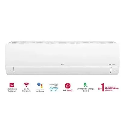 Foto do produto Ar Condicionado Split LG Voice +AI 15000 Btus Frio Dual Inverter 220V