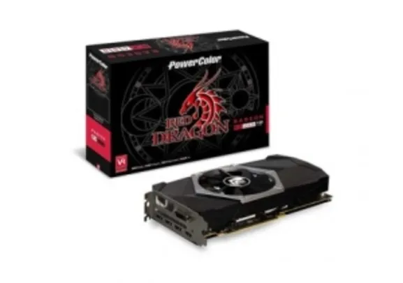 PLACA DE VÍDEO POWER COLOR AMD RADEON RX 480 4GB RED DRAGON, 256BITS, GDDR5, AXRX 480 4GBD5-3DHDV2